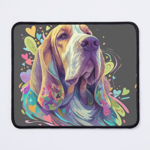 Item preview, Colorful Bloodhound designed and sold by MendaciousMina.
