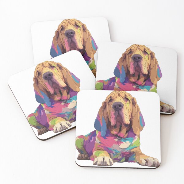 Item preview, Colorful Bloodhound designed and sold by MendaciousMina.