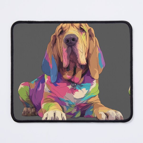 Item preview, Colorful Bloodhound designed and sold by MendaciousMina.
