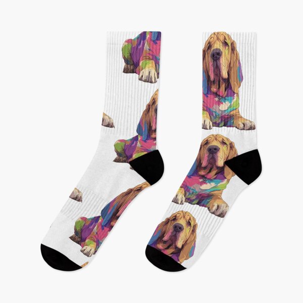 Item preview, Colorful Bloodhound designed and sold by MendaciousMina.