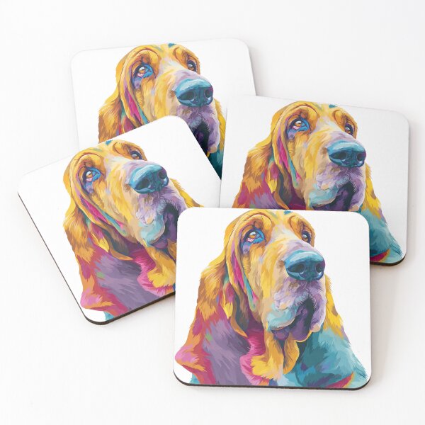 Item preview, Colorful Bloodhound designed and sold by MendaciousMina.