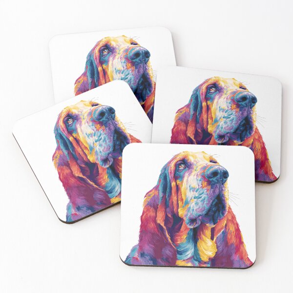 Item preview, Colorful Bloodhound designed and sold by MendaciousMina.