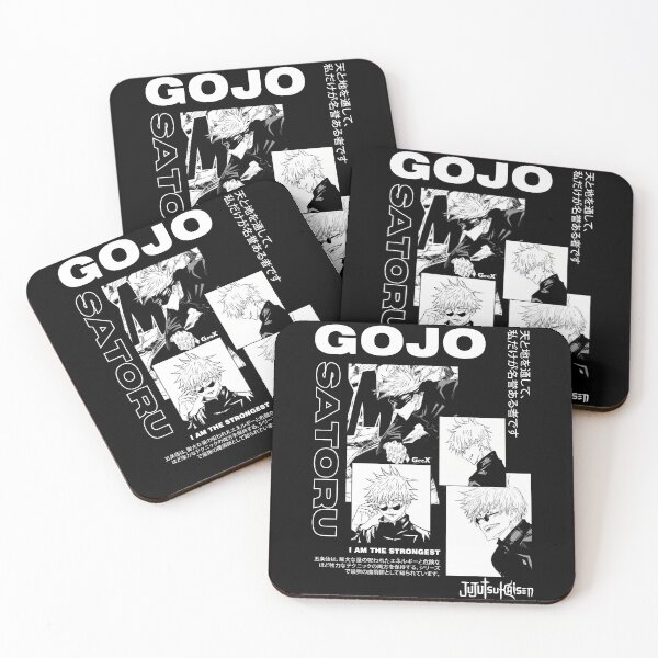 Item preview, Strongest Sorcerer Anime Panel Collage – Black & White Manga Aesthetic designed and sold by Grind107.