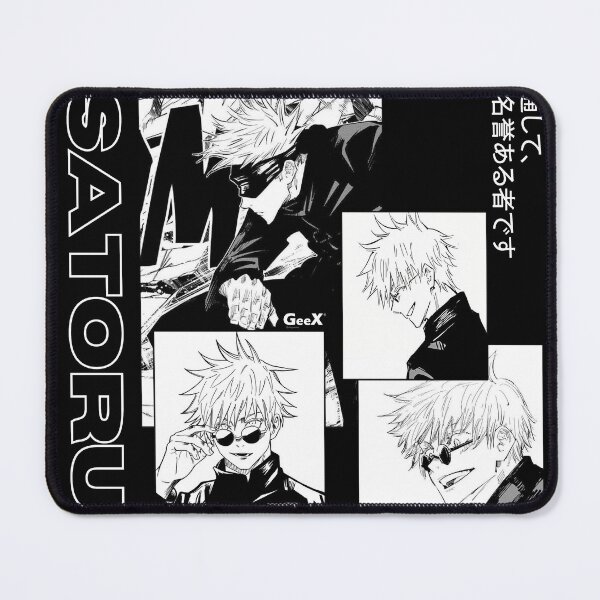 Item preview, Strongest Sorcerer Anime Panel Collage – Black & White Manga Aesthetic designed and sold by Grind107.