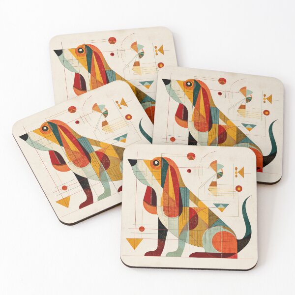 Item preview, Mid century modern Bloodhound designed and sold by MendaciousMina.