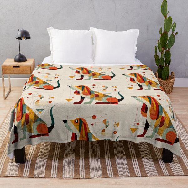 Item preview, Mid century modern Bloodhound designed and sold by MendaciousMina.