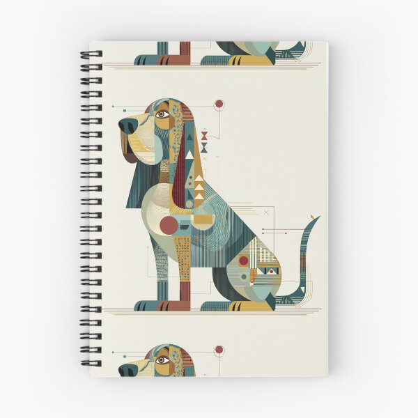 Item preview, Mid century modern Bloodhound designed and sold by MendaciousMina.