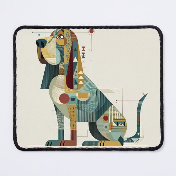 Item preview, Mid century modern Bloodhound designed and sold by MendaciousMina.