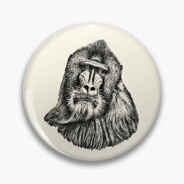Item preview, Mandrill portrait designed and sold by Guardi71.