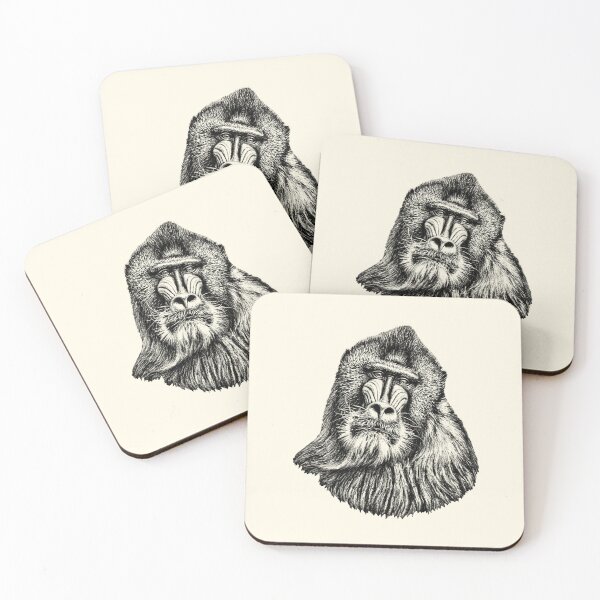 Item preview, Mandrill portrait designed and sold by Guardi71.