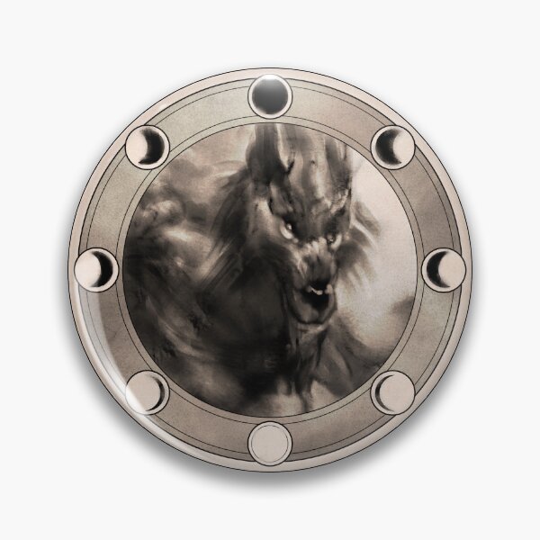 Item preview, Dark Bestiary Sigil – Werewolf (Ancient Paper) designed and sold by Alessandro Buffa Artist.