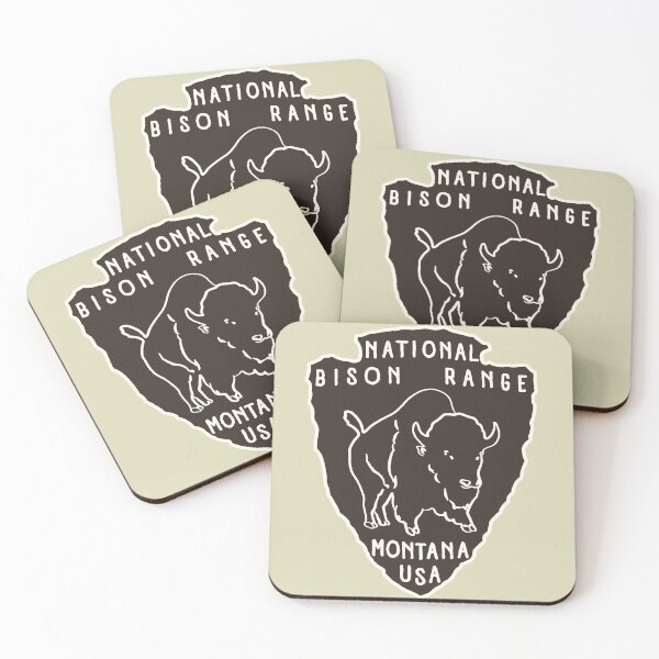 Item preview, National Bison Range, Montana USA - Arrowhead designed and sold by InlandStyle.