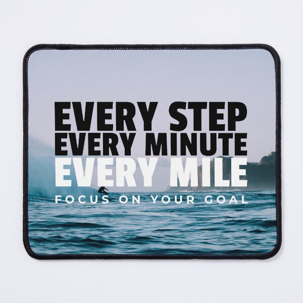 Item preview, Beach Lifestyle Shirt – Every Step Every Mile Inspirational Design designed and sold by Atlantic Flyer Designs.