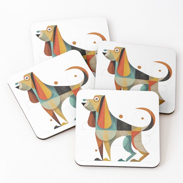 Item preview, Mid century modern Bloodhound designed and sold by MendaciousMina.