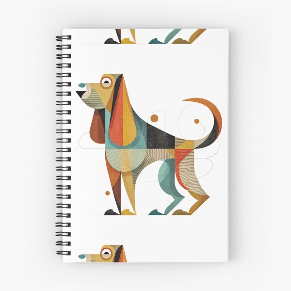 Item preview, Mid century modern Bloodhound designed and sold by MendaciousMina.