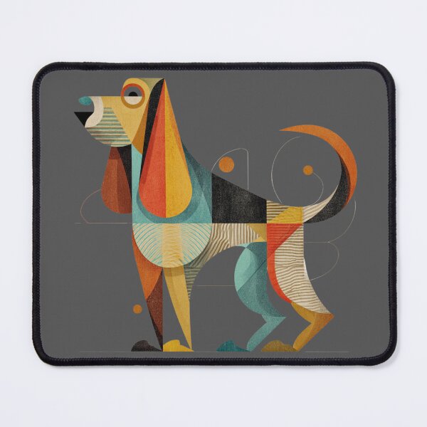 Item preview, Mid century modern Bloodhound designed and sold by MendaciousMina.