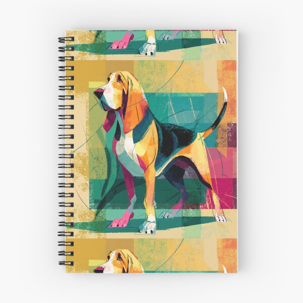 Item preview, Bloodhound painting designed and sold by MendaciousMina.