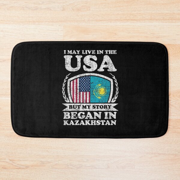 Item preview, I May Live In USA But My Story Began In Kazakhstan     designed and sold by GabbyKash.