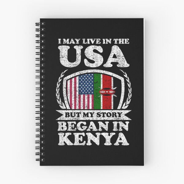 Item preview, I May Live In USA But My Story Began In Kenya designed and sold by GabbyKash.
