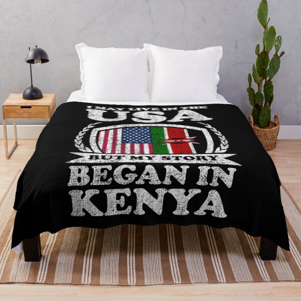 Item preview, I May Live In USA But My Story Began In Kenya designed and sold by GabbyKash.