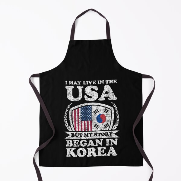 Item preview, I May Live In USA But My Story Began In Korea designed and sold by GabbyKash.