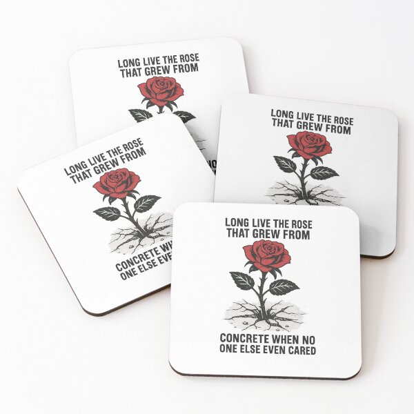 Item preview, 2pac Lyric - Long Live The Rose That Grew From The Concrete When No One Else Ever Cared - Style Street Art designed and sold by Donsean22.