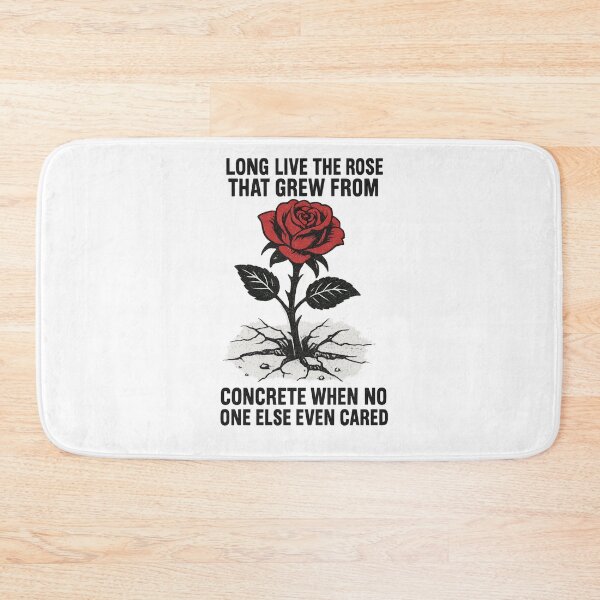 Item preview, 2pac Lyric - Long Live The Rose That Grew From The Concrete When No One Else Ever Cared - Style Street Art designed and sold by Donsean22.