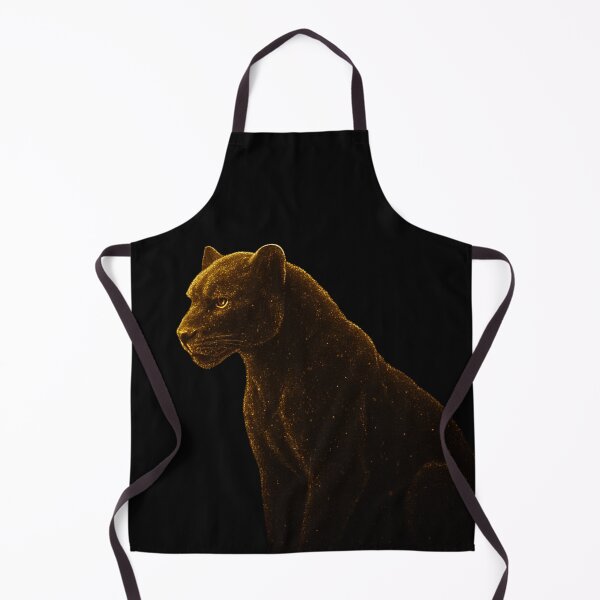 Item preview, Golden Panther Glow | Mystical Sparkling Panther Silhouette designed and sold by WhyNotZuK.