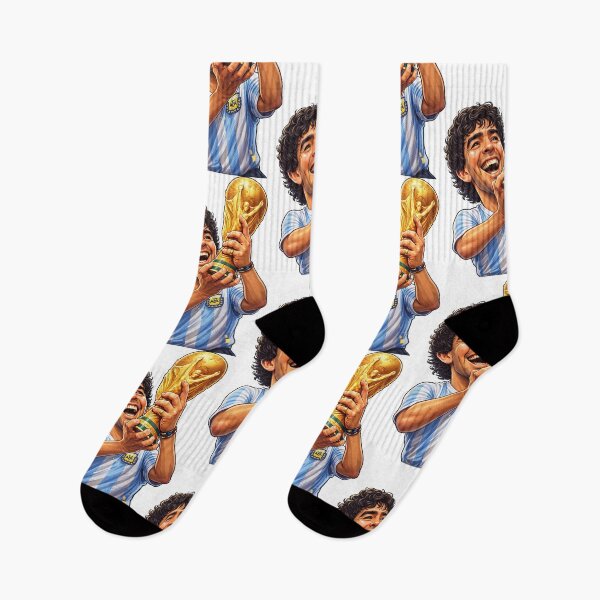 Item preview, Maradona and his World Cup trophy designed and sold by Imprearte.