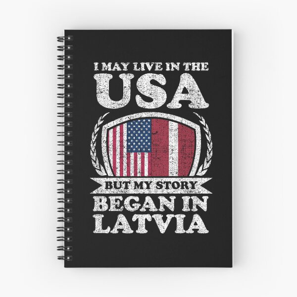 Item preview, I May Live In USA But My Story Began In latvia designed and sold by GabbyKash.