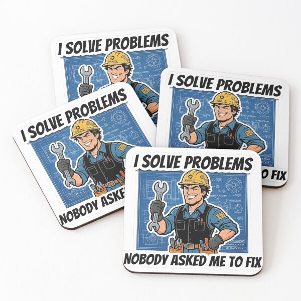 Item preview, I Solve Problems Nobody Asked Me To Fix - Funny Engineer Gift designed and sold by EKHOAISTORE.