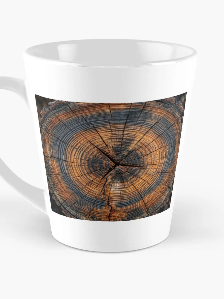Thumbnail 3 of 4, Coffee Mug, Tree Rings designed and sold by Tridentulus.