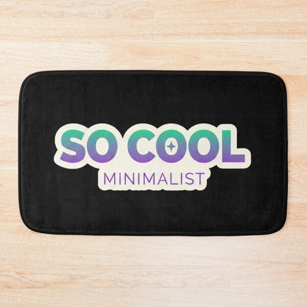 Item preview, So Cool Minimalist Aesthetic Typography - Modern Gradient Quote Art designed and sold by RS-Globalist-.