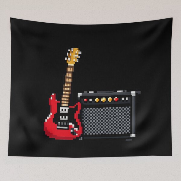 Item preview, 8 Bit Rock Electric Guitar and Amplifier designed and sold by ThoughtsInTheOpen.