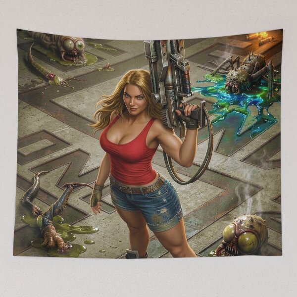 Item preview, Exterminator Babe designed and sold by Neon Jungle.