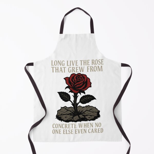 Item preview, Long Live The Rose That Grew From The Concrete When No One Else Ever Cared - 2Pac Song Lyric - Gothic Stencil Street Art designed and sold by Donsean22.