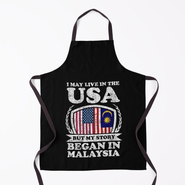 Item preview, I May Live In USA But My Story Began In Malaysia designed and sold by GabbyKash.