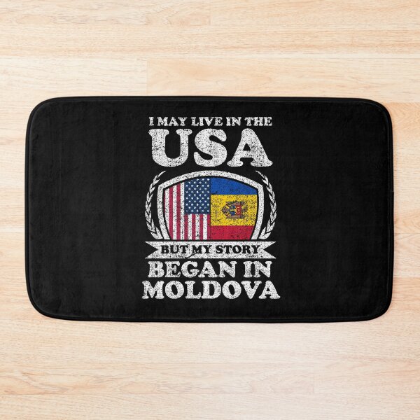 Item preview, I May Live In USA But My Story Began In Moldova designed and sold by GabbyKash.