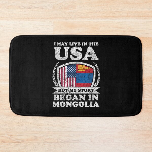 Item preview, I May Live In USA But My Story Began In Mongolia  designed and sold by GabbyKash.