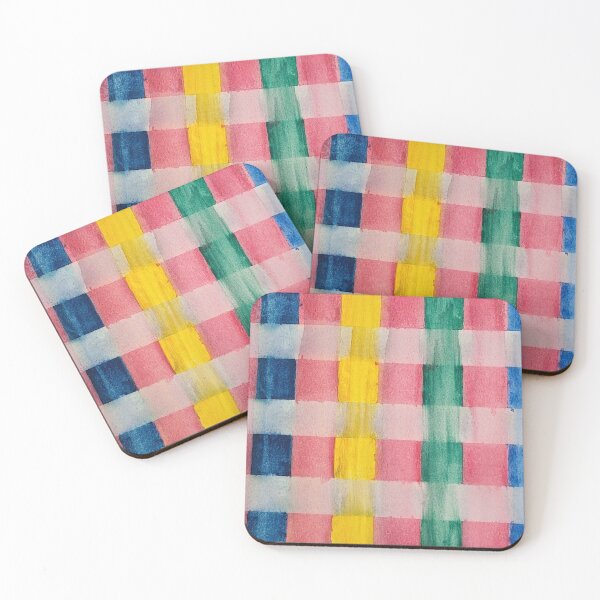 Item preview, A Sense of Order — Abstract Watercolor Grid Pattern designed and sold by Jganger.