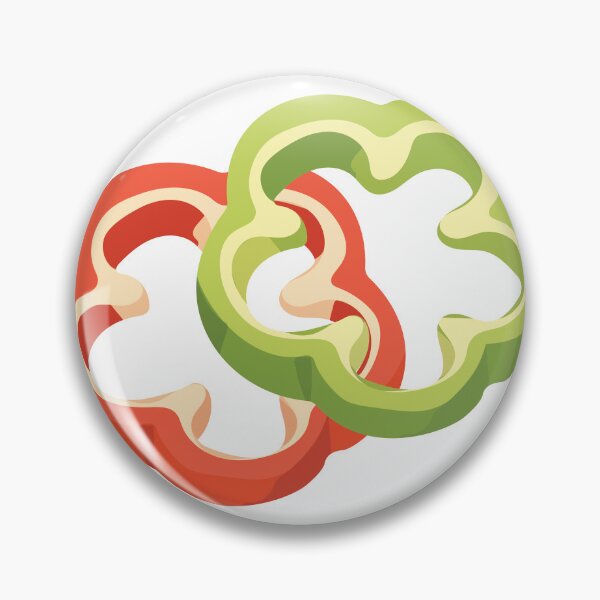 Item preview, Sliced Bell Pepper Rings  designed and sold by BetweenForms.