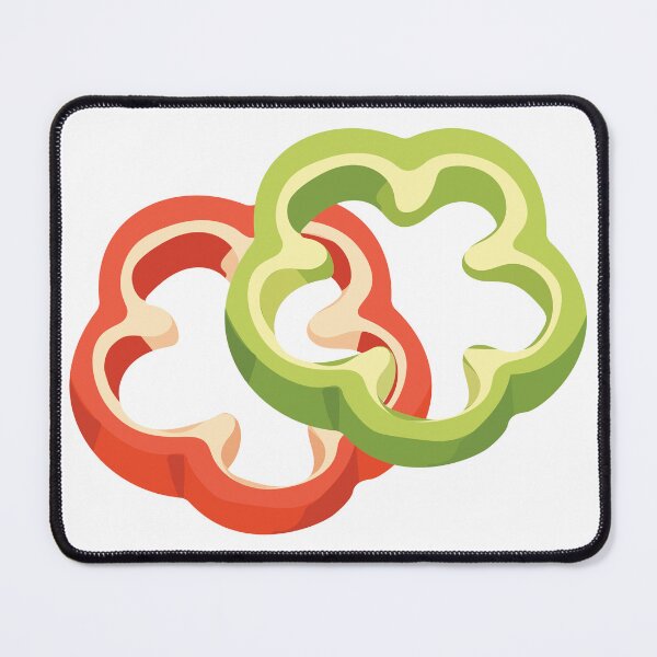 Item preview, Sliced Bell Pepper Rings  designed and sold by BetweenForms.