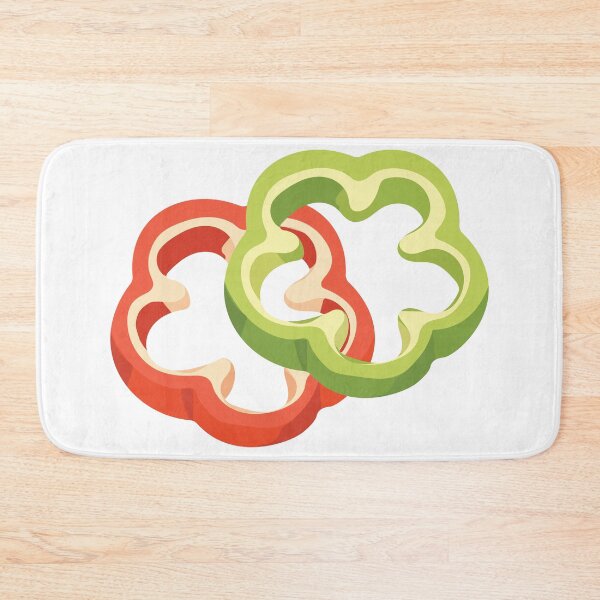 Item preview, Sliced Bell Pepper Rings  designed and sold by BetweenForms.