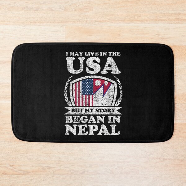 Item preview, I May Live In USA But My Story Began In Nepal   designed and sold by GabbyKash.