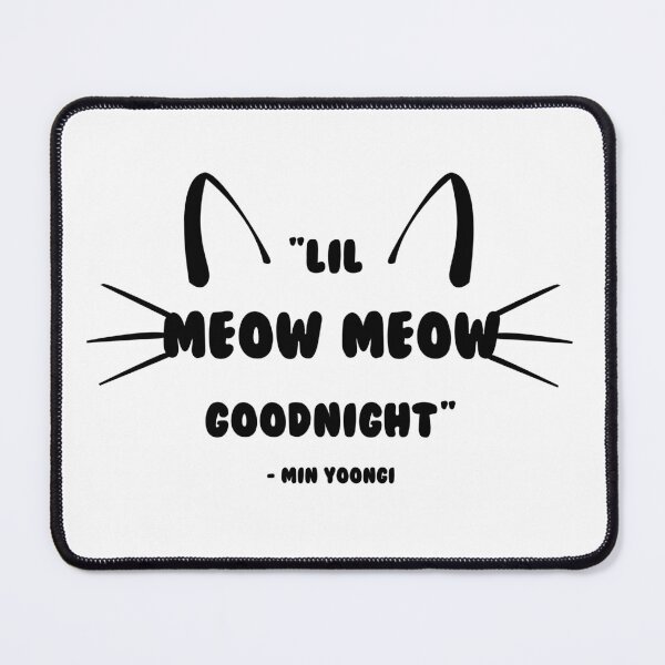 Item preview, lil meow meow goodnight designed and sold by Xakidesign.
