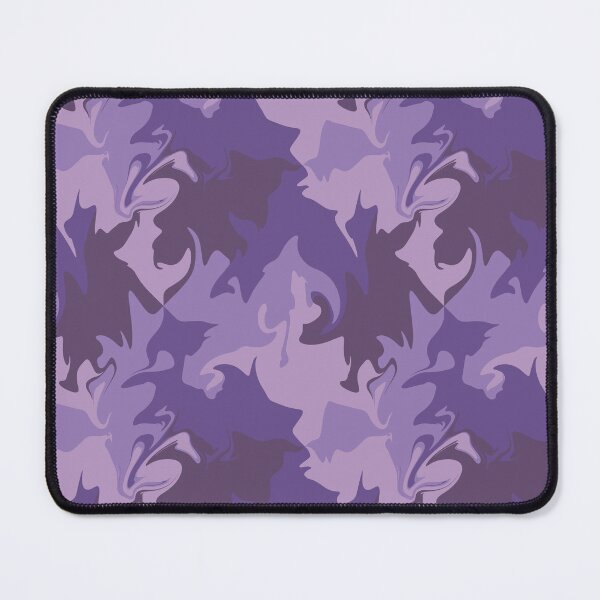 Item preview, Purple camouflage seamless repeating pattern designed and sold by SeamlessDsign.