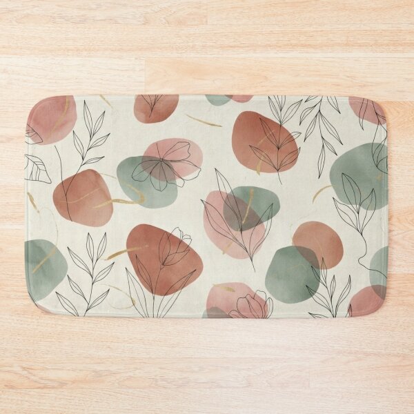 Item preview, Floral Boho Pastel Blush Sage Aesthetic designed and sold by Syrupulse.