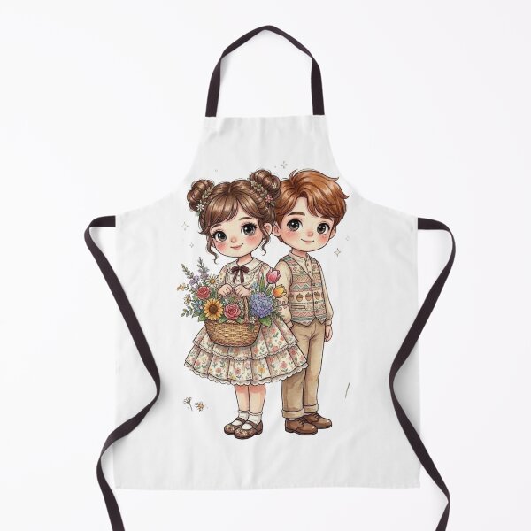 Item preview, The children picked flowers. designed and sold by PP&RAINBOW SHOP.