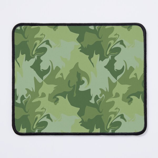 Item preview, Green camouflage seamless repeating pattern designed and sold by SeamlessDsign.