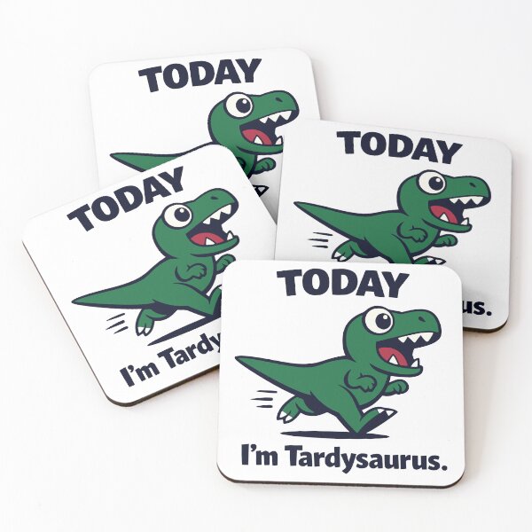 Item preview, Tardysaurus - The Playful Latecomer designed and sold by AlyxoGer✅.